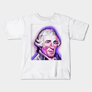 Joseph Haydn Pink Joseph Haydn Artwork 8 Kids T-Shirt